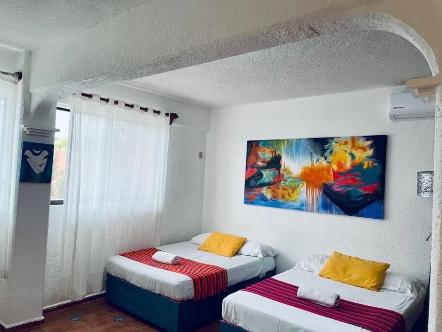 Punta Me Apartments With Ocean View & Beach Front Condo Cancún Buitenkant foto